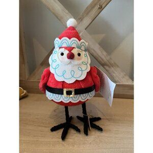 Target Wondershop Bird Jolly Santa Christmas Featherly Friends Felt 2021 NEW